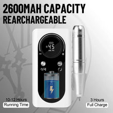 Electric Nail Drill Machine - 45000 RPM Electric Portable Nail File - Rechargeable