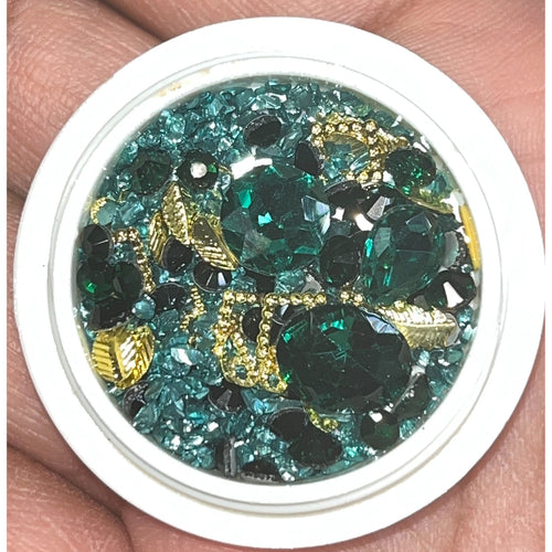 Mixed Rhinestones, Nail Jewelry, Nail Crystals, Nail Charms, Nail Gems