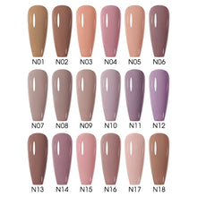 15ml Pastel Colors Gel Nail Polish Nails Semi Permanent Soak Off Gel UVLED Varnishes Base Top Gel Polish Nail Art