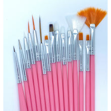 15 pcs nail art brush set