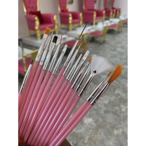 15 PCS Nail Art Brush Set