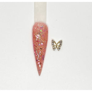 10 PCs Butterfly Nail Charms