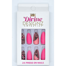 24 pcs Almond Press On Nails