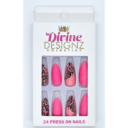 24 pcs Almond Press On Nails